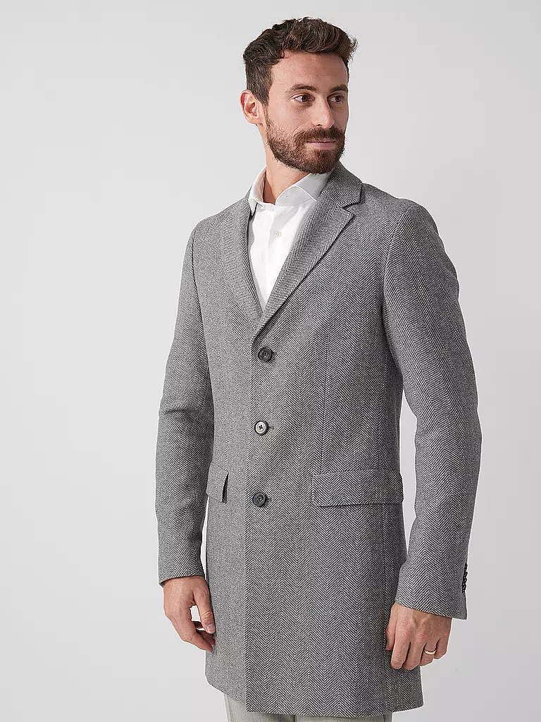 JOOP | Wollmantel GAVIN | grau