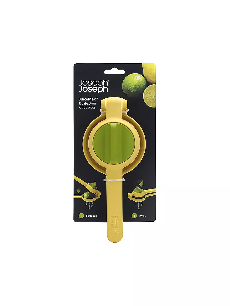 JOSEPH JOSEPH | JuiceMax Zweifach Zitronenpresse 22cm | gelb