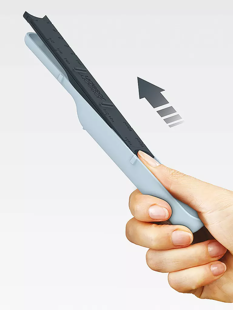 JOSEPH JOSEPH | Measure-Up™ Verstellbarer Messlöffel 19,5cm Blau/Grau | blau