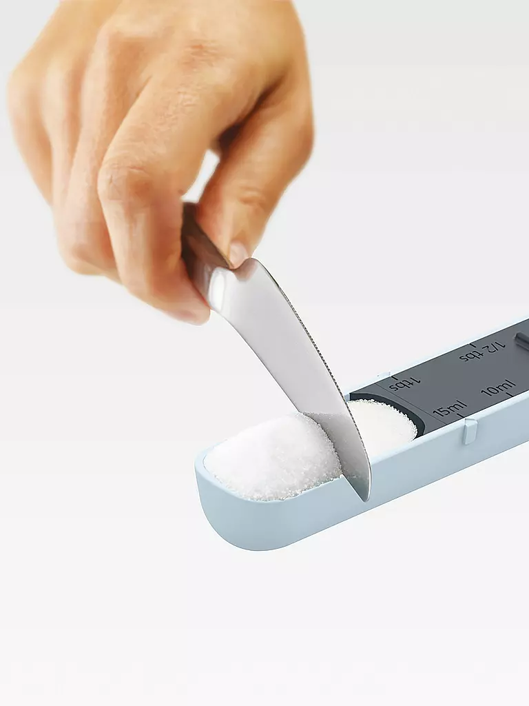 JOSEPH JOSEPH | Measure-Up™ Verstellbarer Messlöffel 19,5cm Blau/Grau | blau