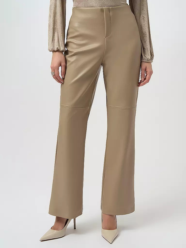 JOSEPH RIBKOFF | Hose in Lederoptik | camel