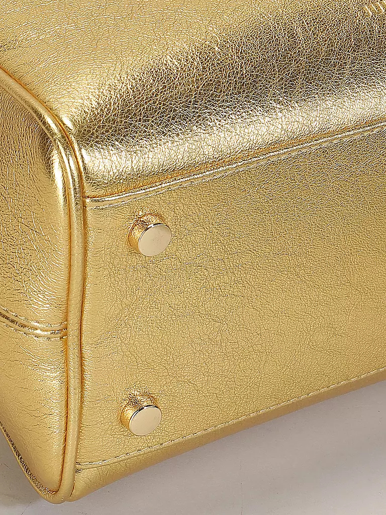 JULIA SKERGETH | Ledertasche - Henkeltasche HÄNKELTASCHE KLEIN | gold