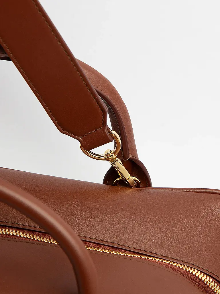 JULIA SKERGETH | Ledertasche - Henkeltasche HÄNKELTASCHE MEDIUM | braun