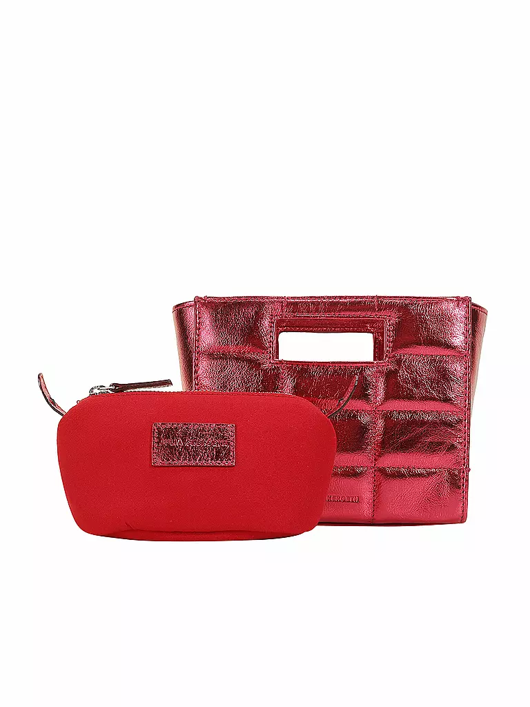 JULIA SKERGETH | Ledertasche - Mini Bag  | rot