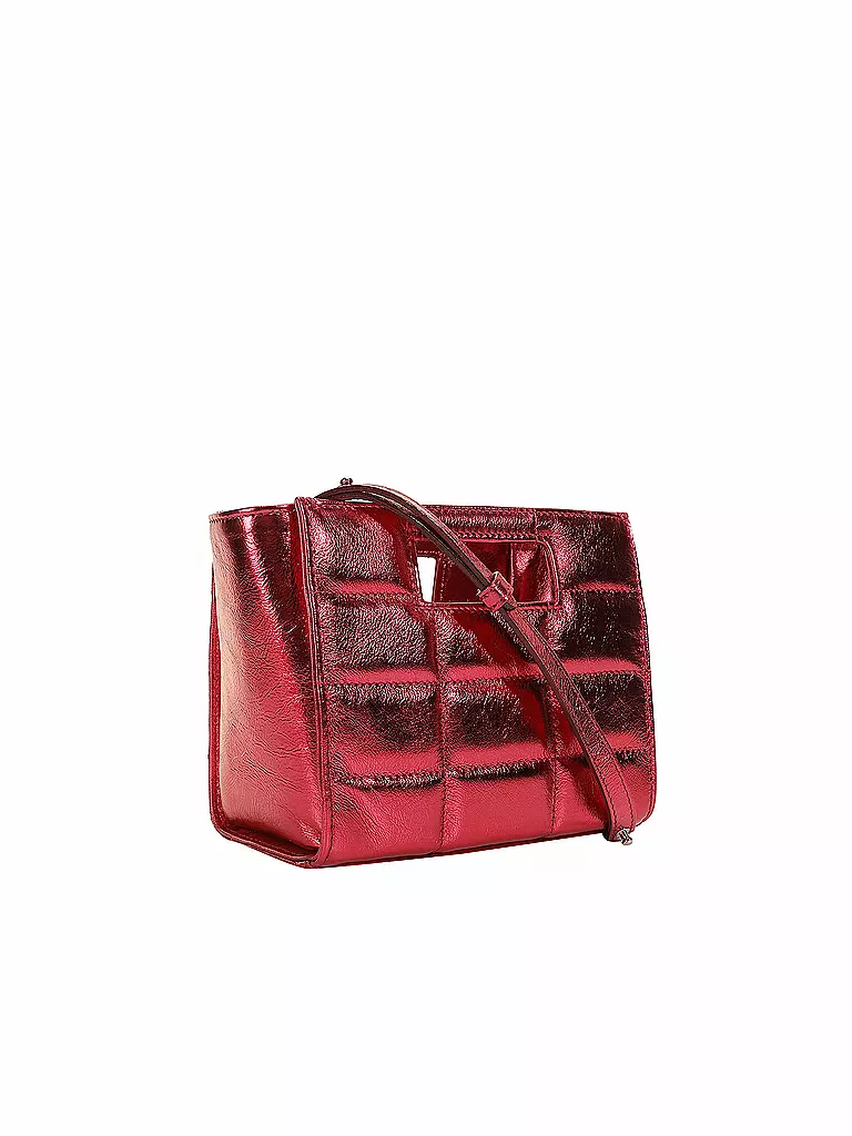 JULIA SKERGETH | Ledertasche - Mini Bag  | rot
