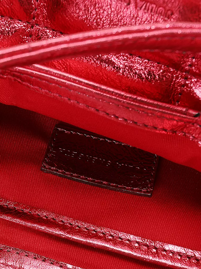 JULIA SKERGETH | Ledertasche - Mini Bag  | rot