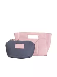 JULIA SKERGETH | Ledertasche - Mini Bag THE QULITED BAG MINI | rosa