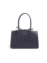 JULIA SKERGETH | Ledertasche - Shopper Medium | Dunkelblau