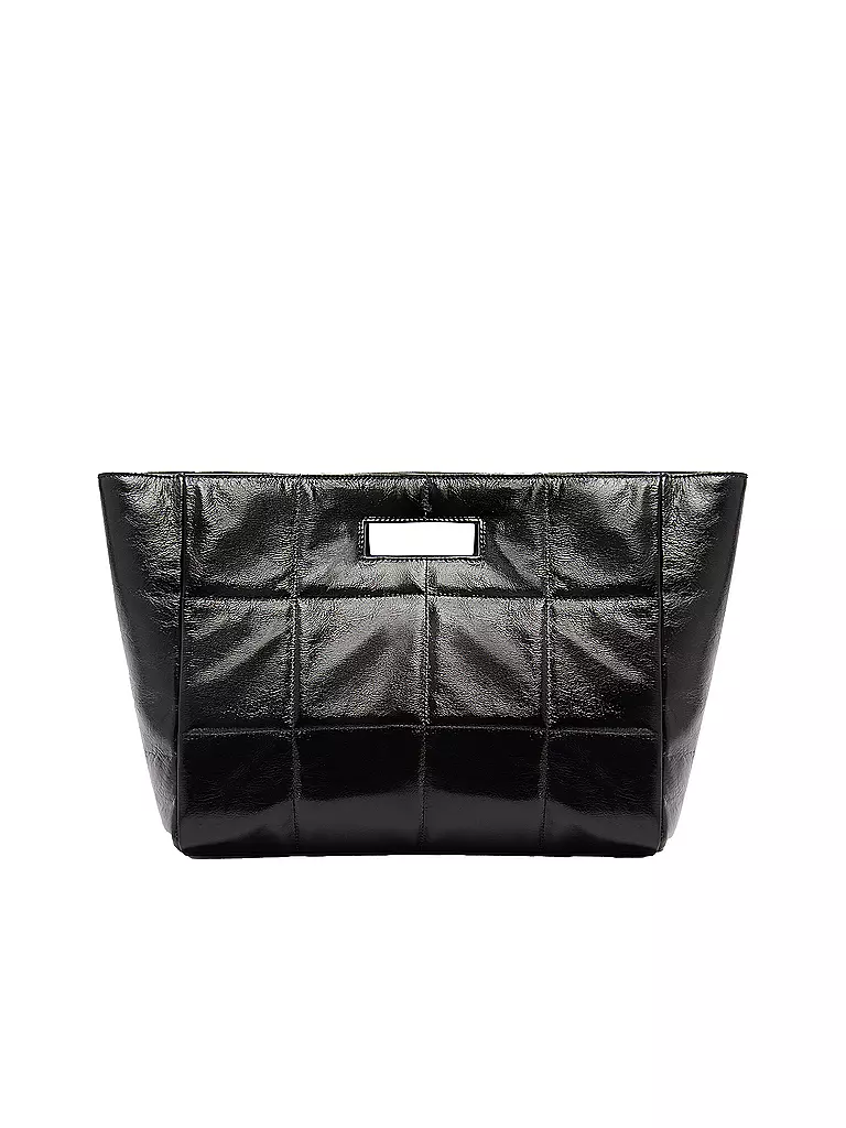 JULIA SKERGETH | Ledertasche - Shopper QUILTET BAG SOFT | schwarz