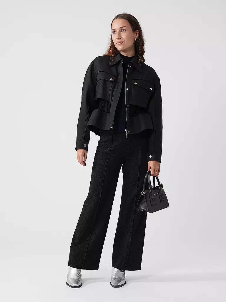 JULIA SKERGETH | Ledertasche - Shopper Small | dunkelblau