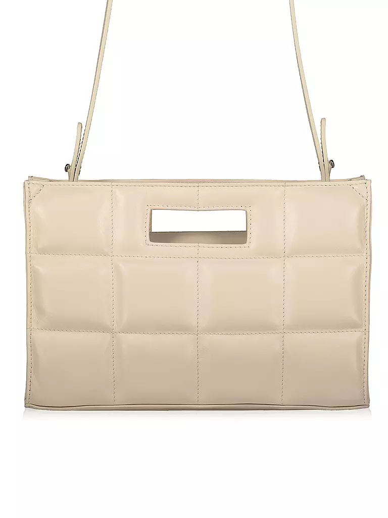 JULIA SKERGETH | Ledertasche - Shopper The Quilted Bag S | beige