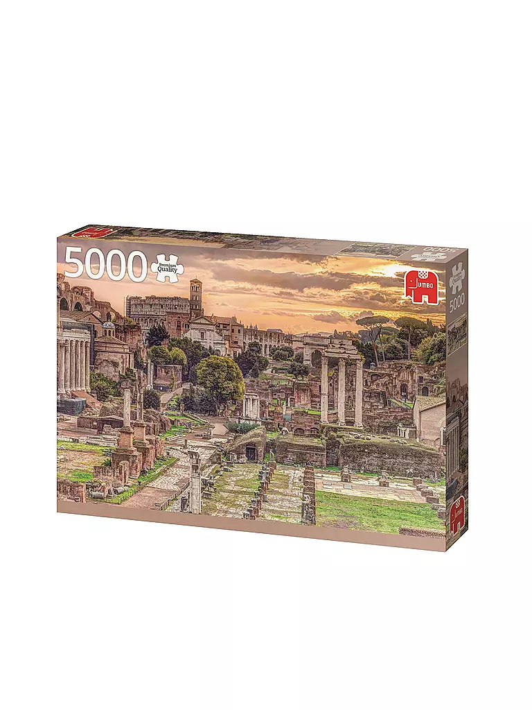 JUMBO | Puzzle - Forum Romanum Rom (5000 Teile) | transparent