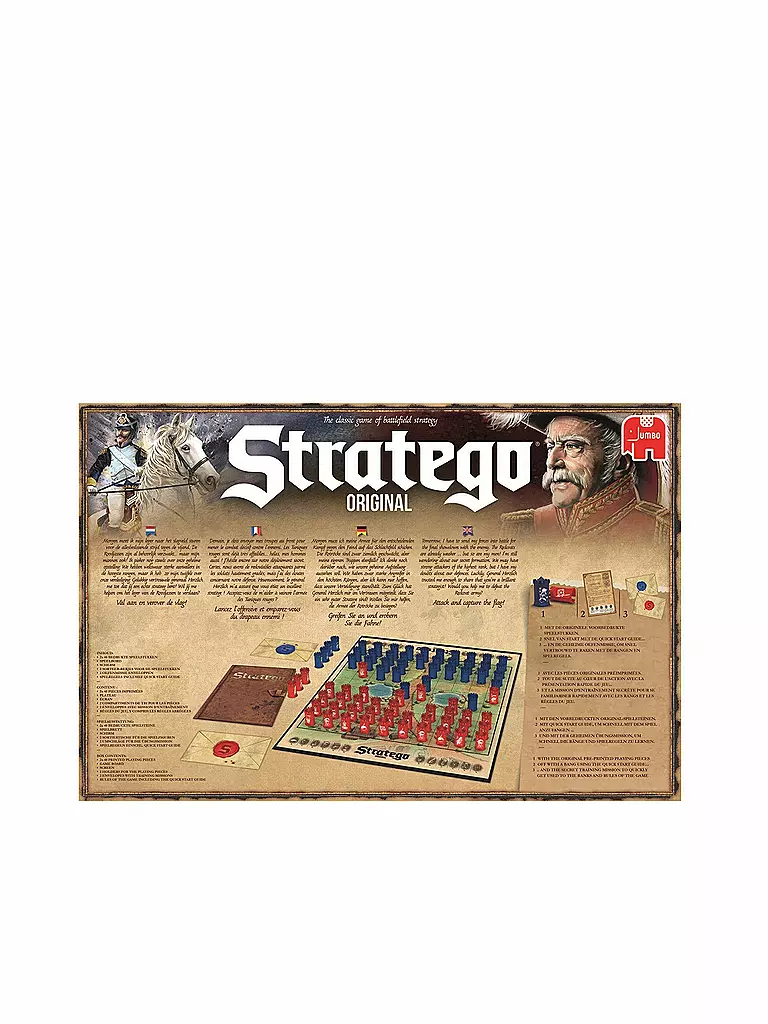 JUMBO | Stratego Original Brettspiel  | keine Farbe