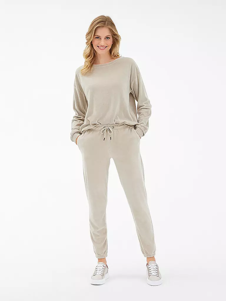 JUVIA | Loungewear Hose CONNY | hellgrau