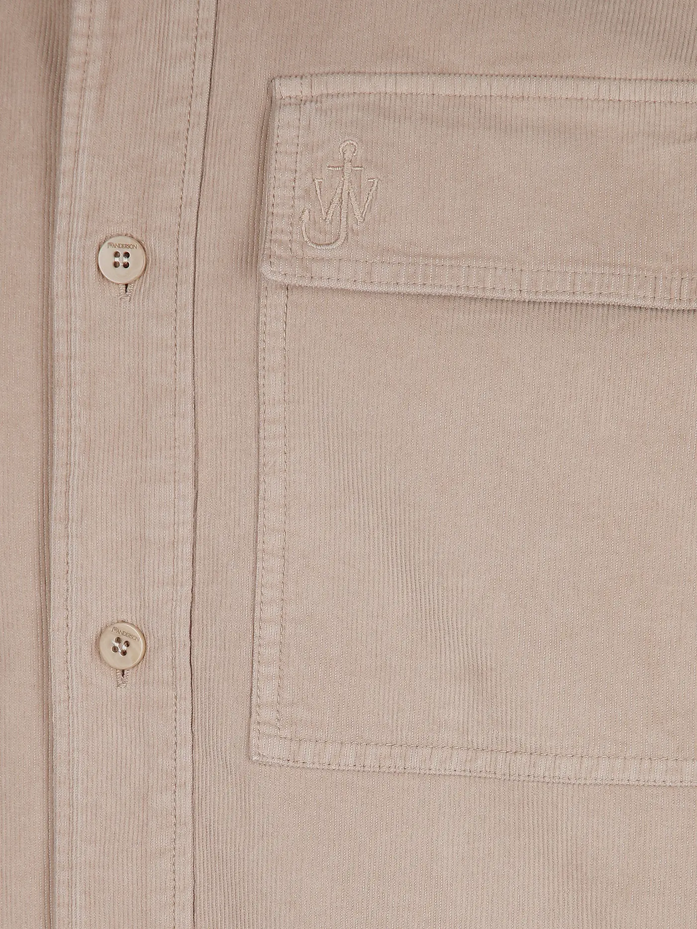 JW ANDERSON | Overshirt Oversized Fit | camel