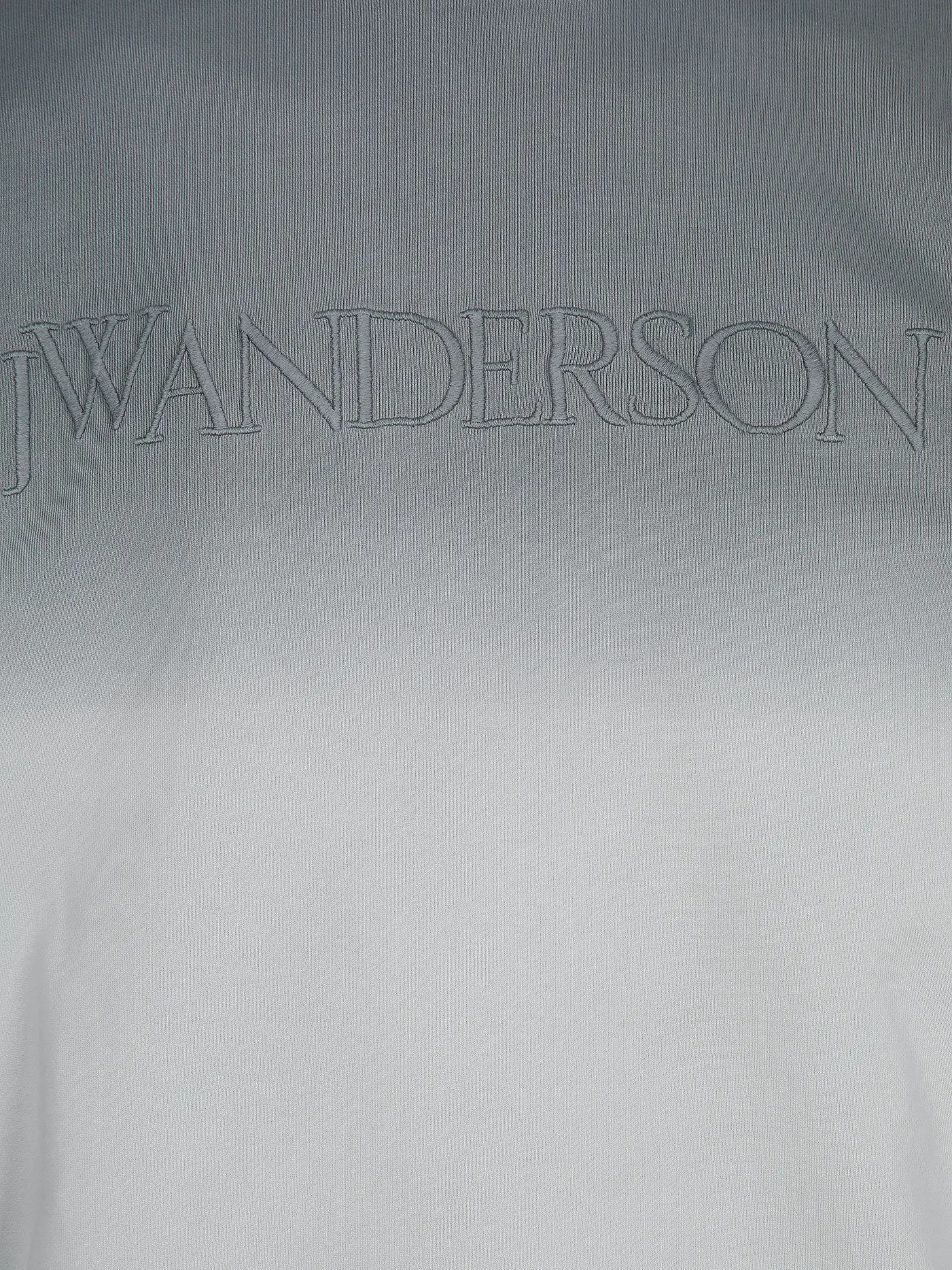 JW ANDERSON | Sweater LOGO GRADIENT SWEATER | hellgrau