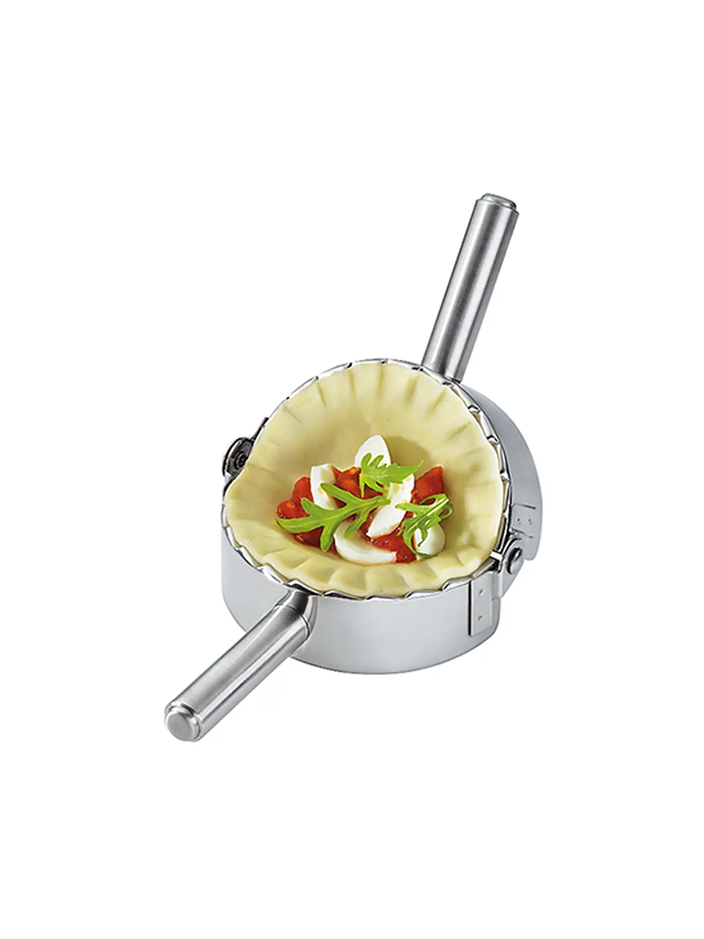KÜCHENPROFI | Ravioli-Former PASTACASA Mini 8cm | silber