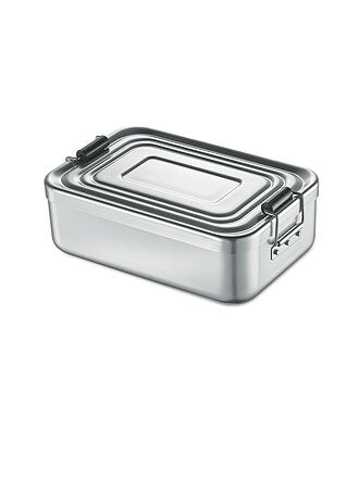 KÜCHENPROFI | Frischhaltedose - Lunchbox klein 18x12cm (Silber)