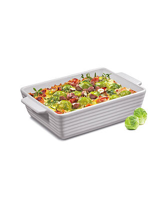 KÜCHENPROFI | Gratinform BURGUND rechteckig 17cm/0,75 l Weiss