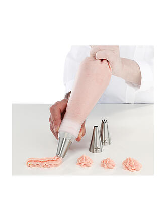 KÜCHENPROFI | Spitzbeutel Set BAKE 6-tlg. Nylon / Edelstahl
