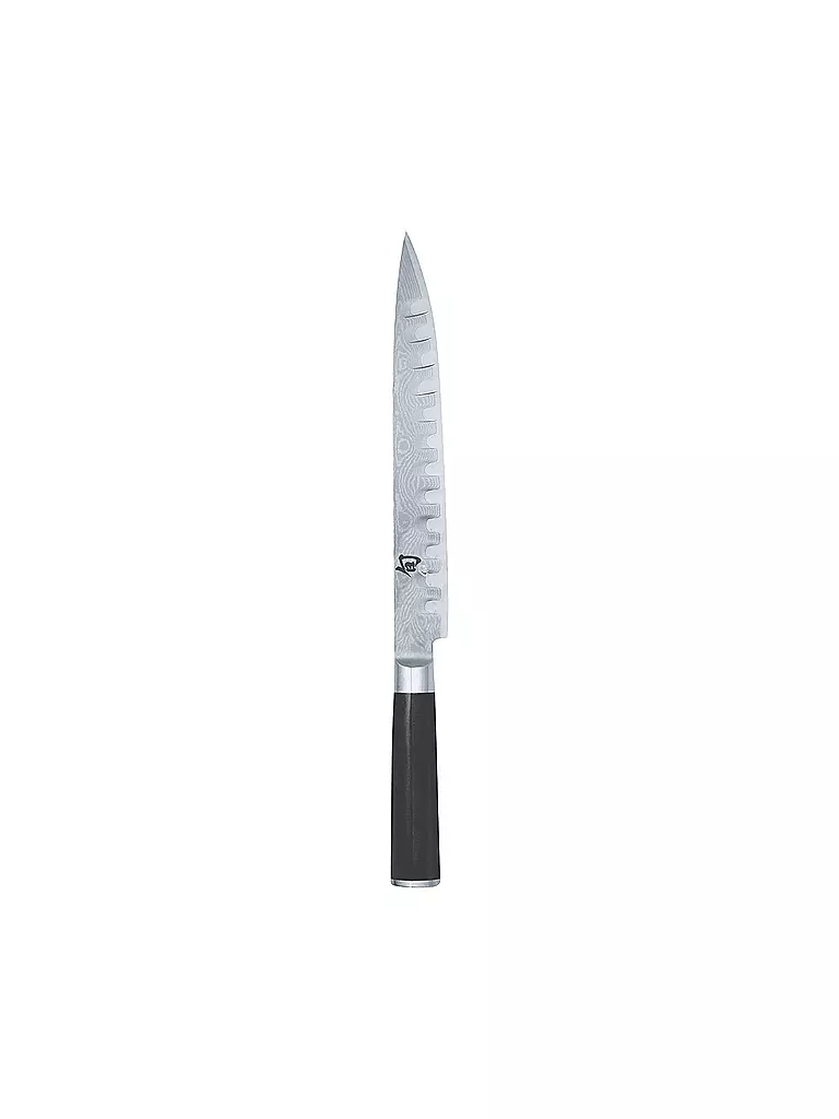 KAI | Schinkenmesser mit Kullenschliff "Shun Classic" 23cm | silber