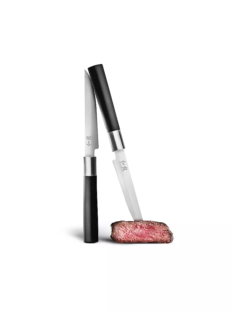 KAI | Steakmesserset 12 cm WASABI BLACK 2tlg | keine Farbe