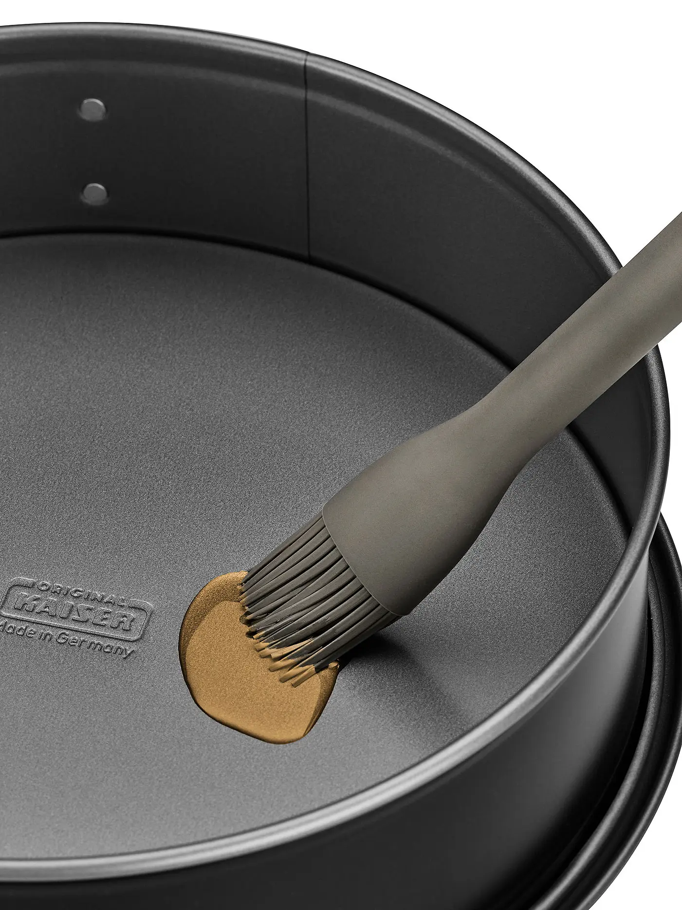 KAISER | Backpinsel Silikon Grau  | grau