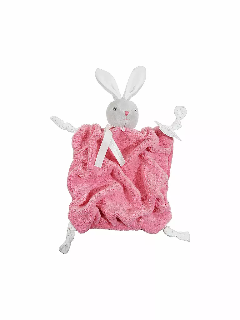 KALOO | Schmusetuch "Hase" | pink