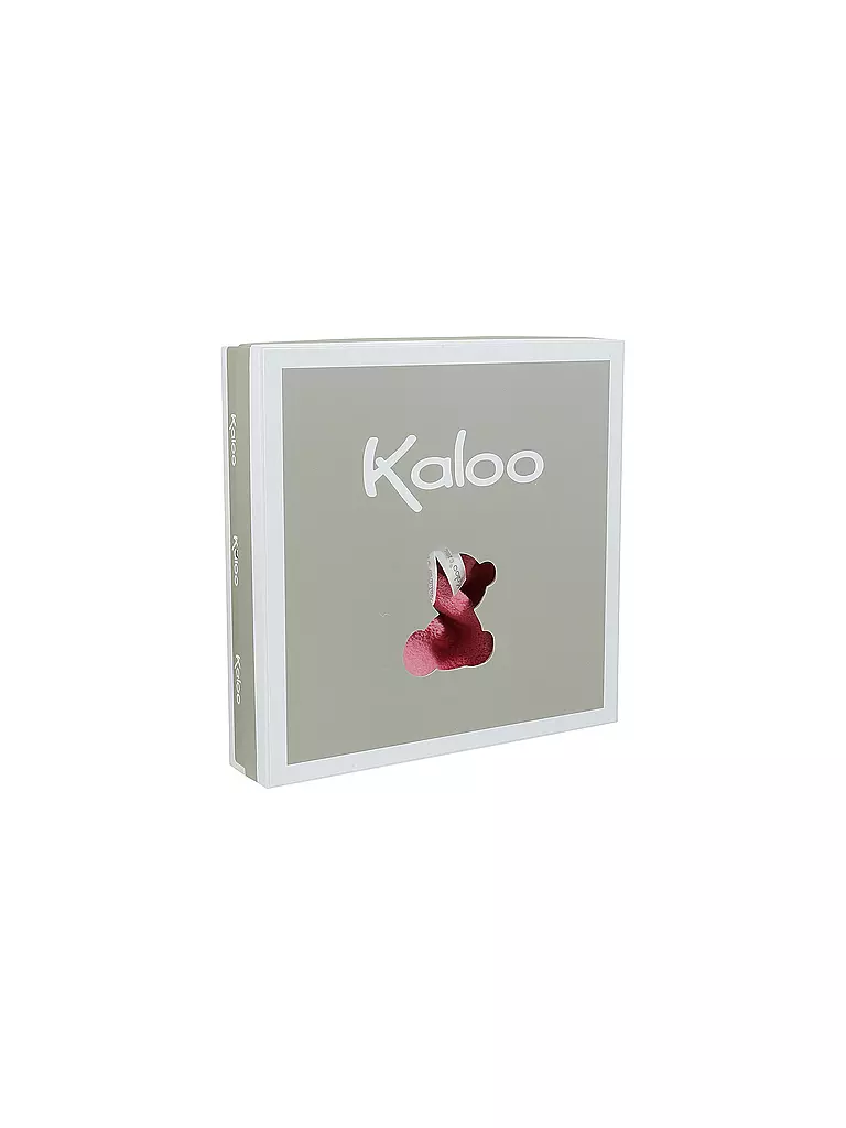 KALOO | Schmusetuch "Hase" | pink