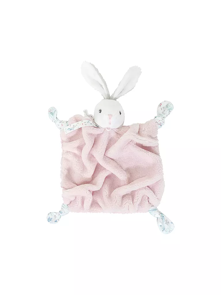 KALOO | Schmusetuch Hase 20cm | rosa