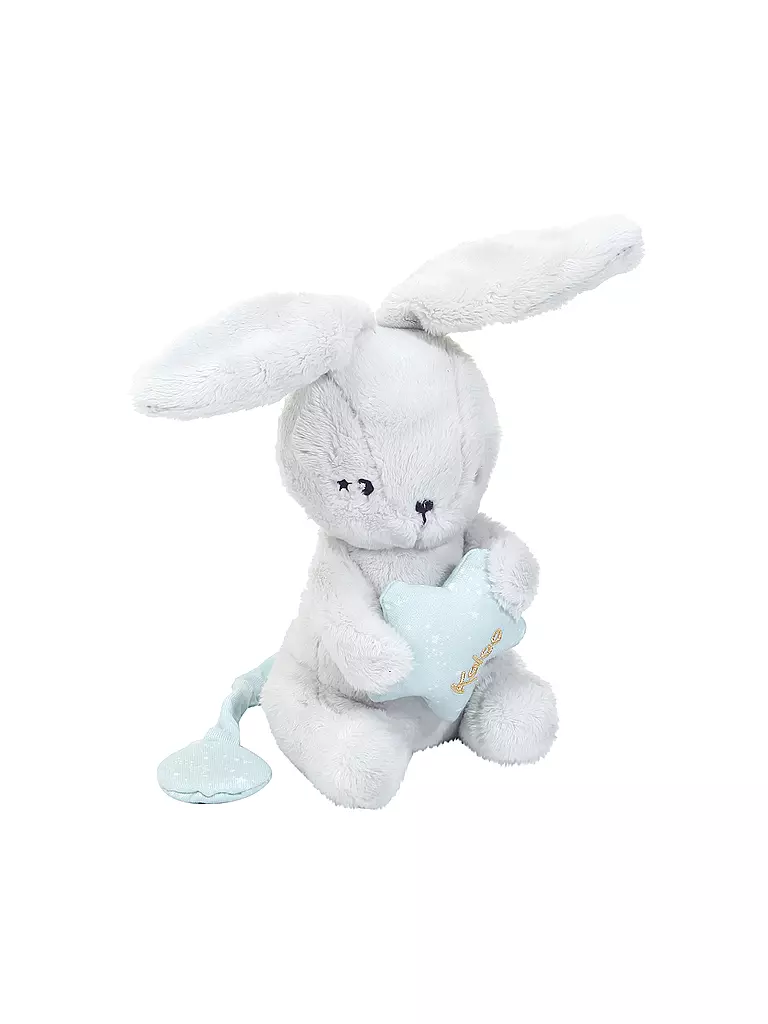 KALOO | Spieluhr Hase 16cm | grau