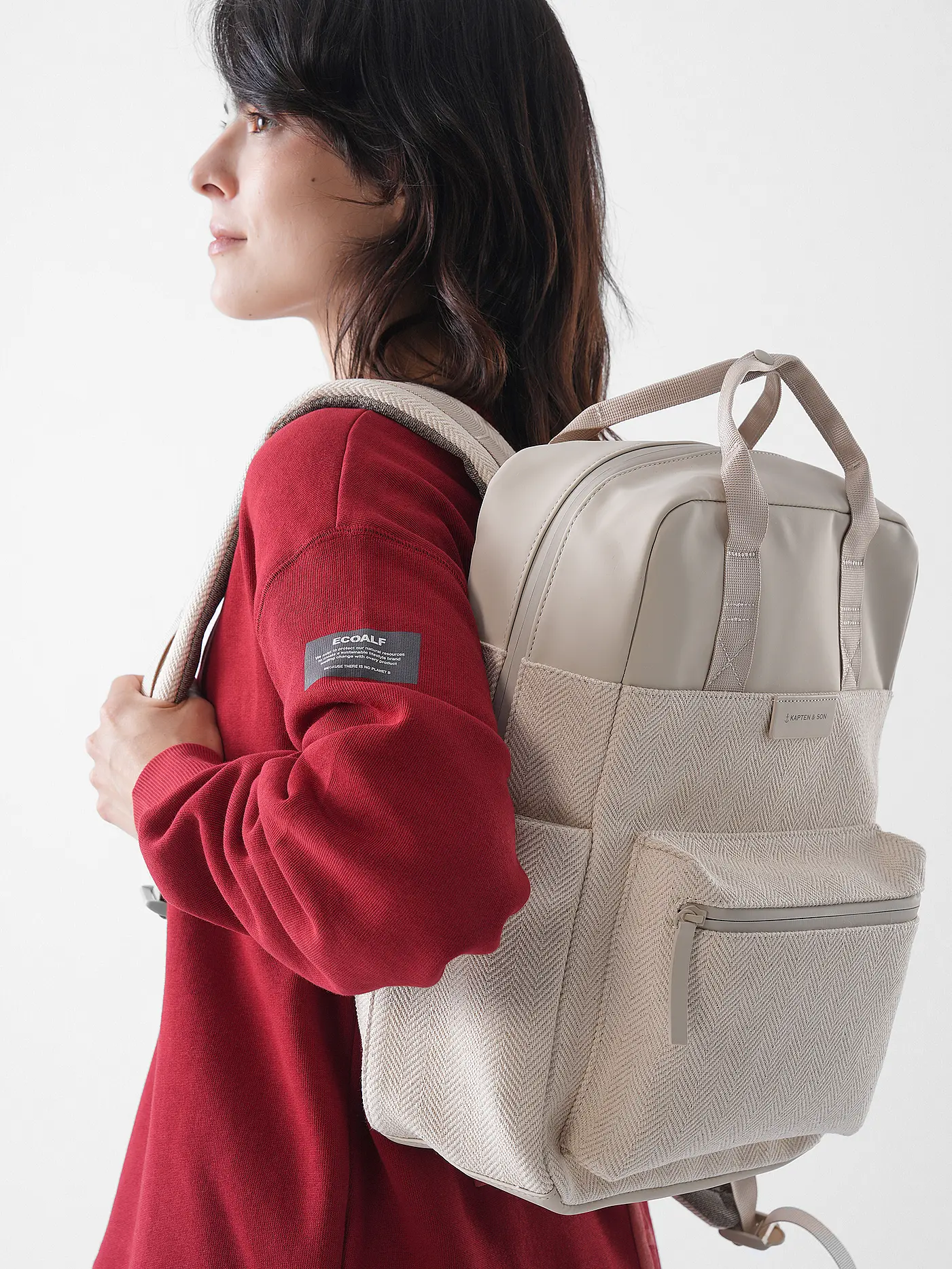 KAPTEN & SON | Rucksack BERGEN PRO  | creme