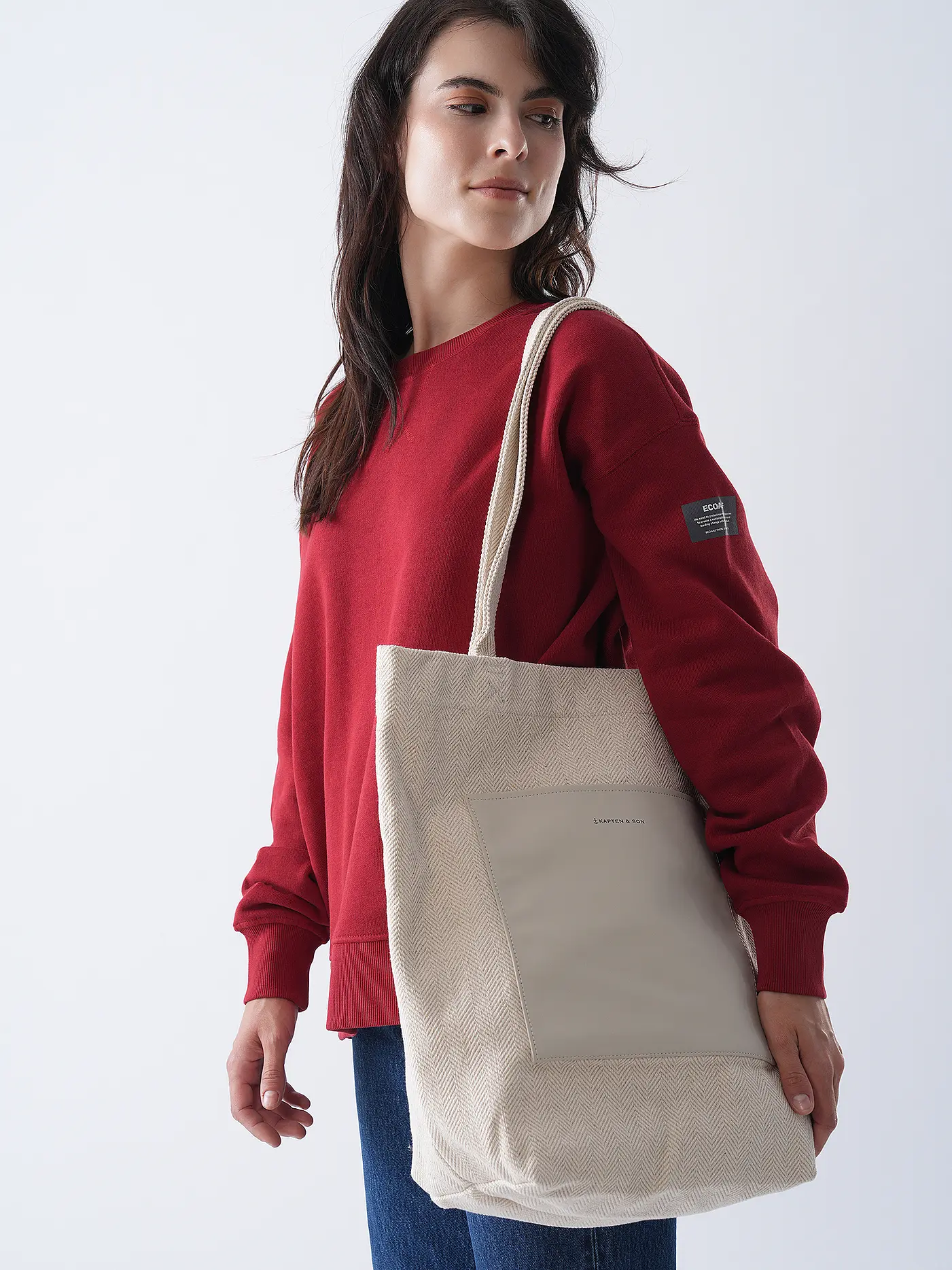 KAPTEN & SON | Tasche - Shopper BOHO | creme