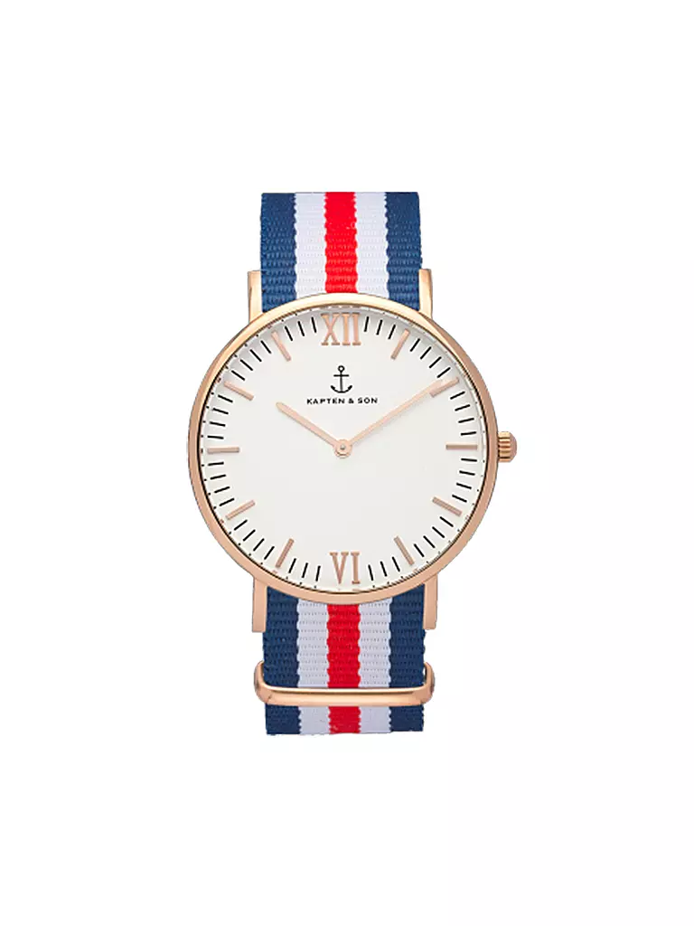 KAPTEN & SON | Armbanduhr "Campus Racer" 40mm | 