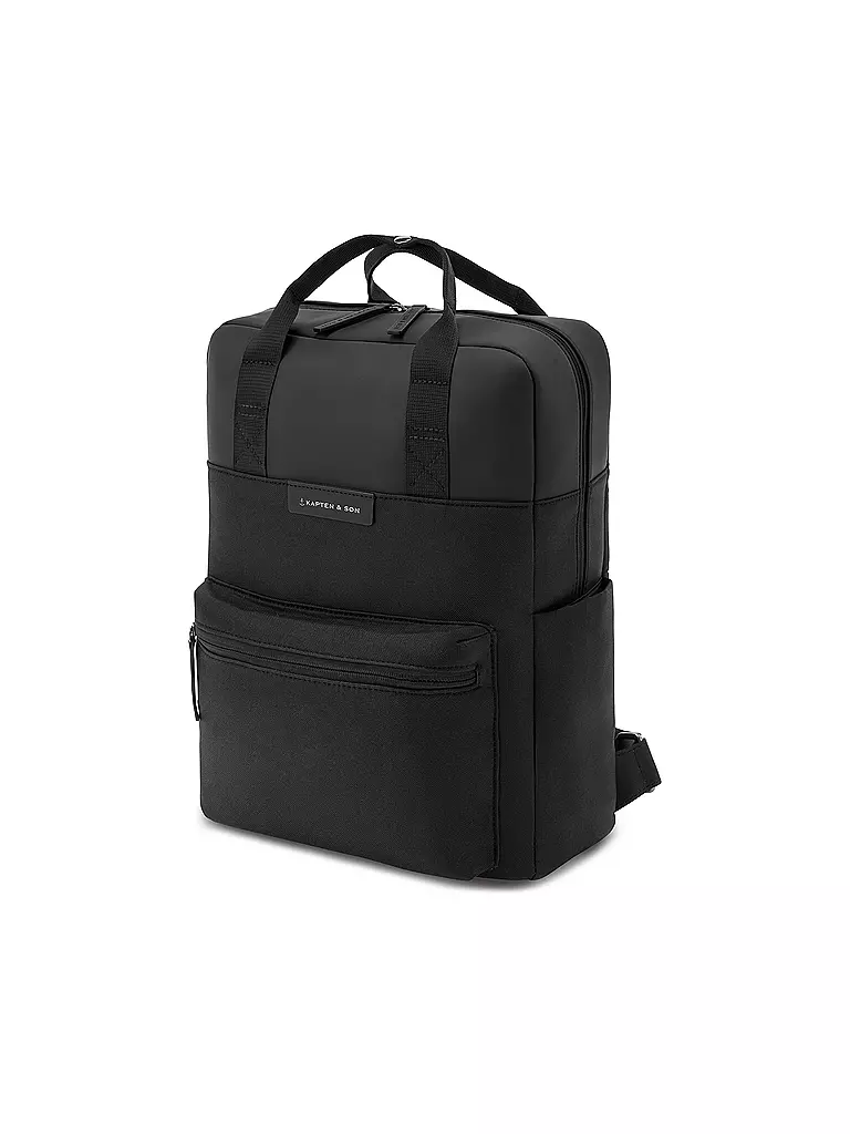 KAPTEN & SON | Rucksack BERGEN Small | schwarz