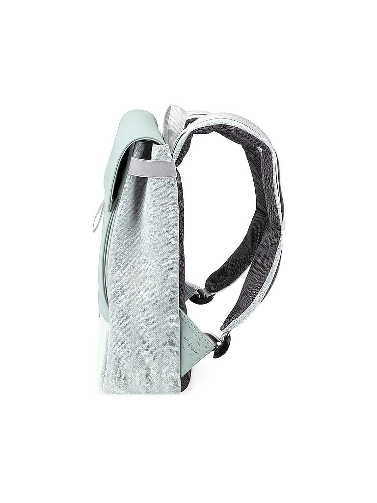KAPTEN & SON Rucksack FYN Mint Grey Sustainknit gruen