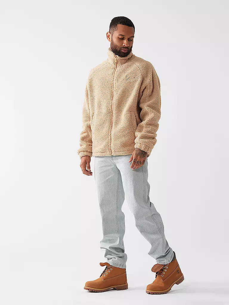 KARL KANI | Fleecejacke  | beige