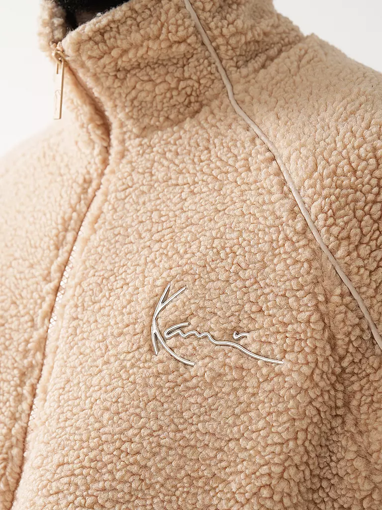KARL KANI | Fleecejacke  | beige