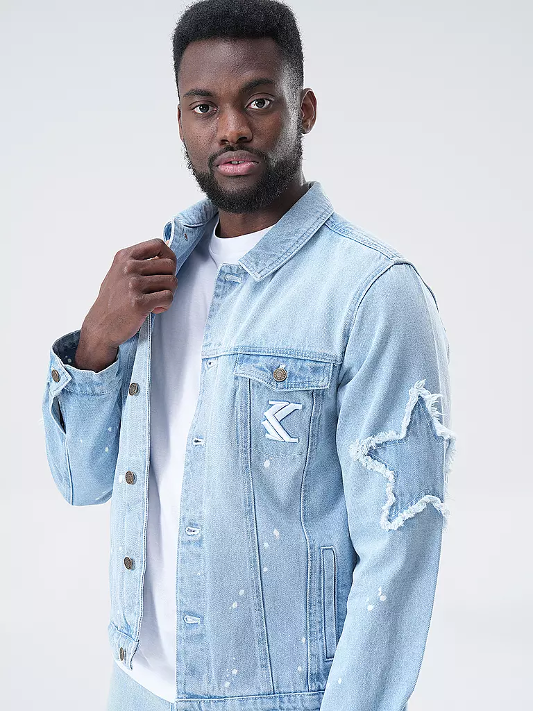 KARL KANI | Jeansjacke  | hellblau