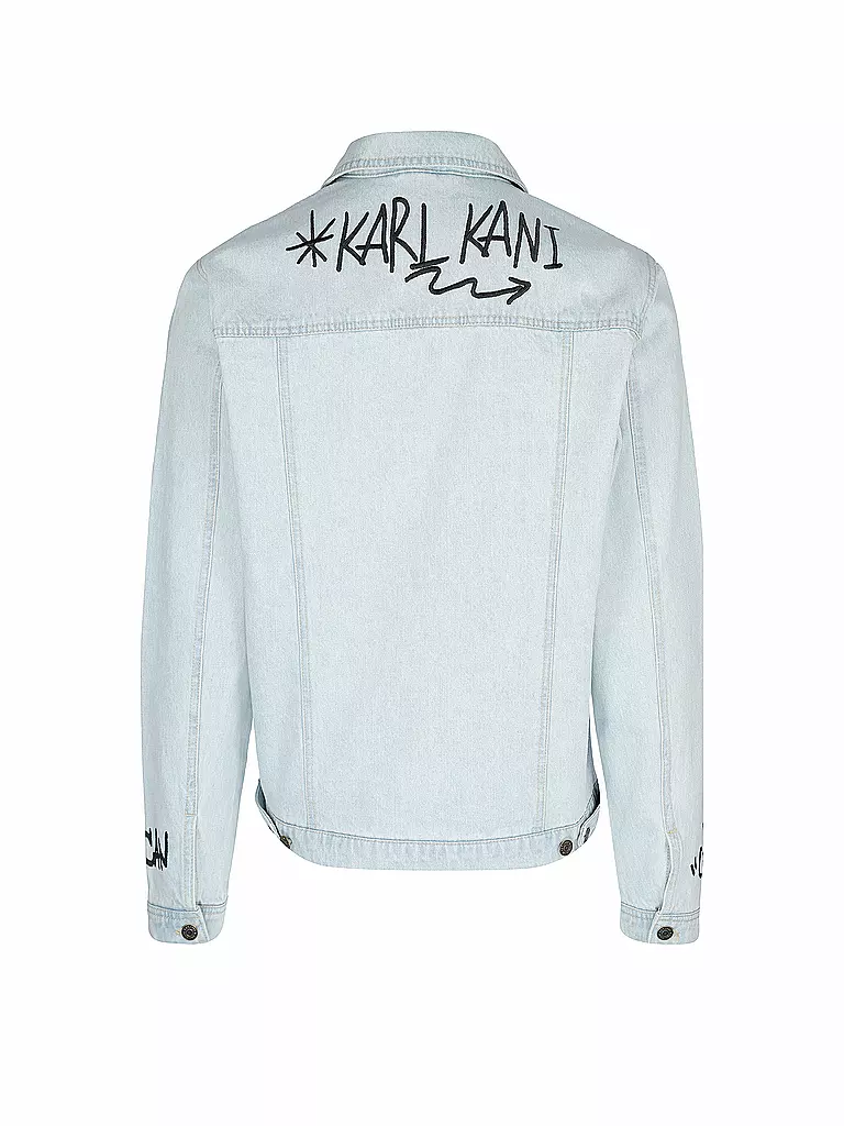 KARL KANI | Jeansjacke Smiley® | blau