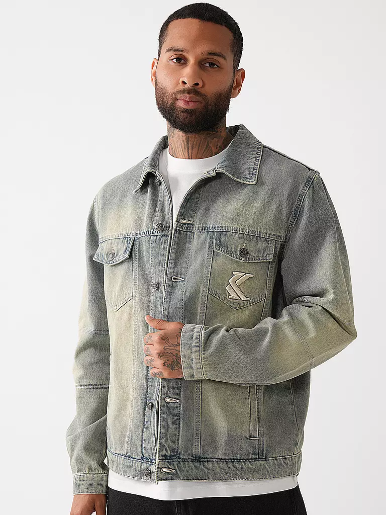 KARL KANI | Jeansjacke | hellblau