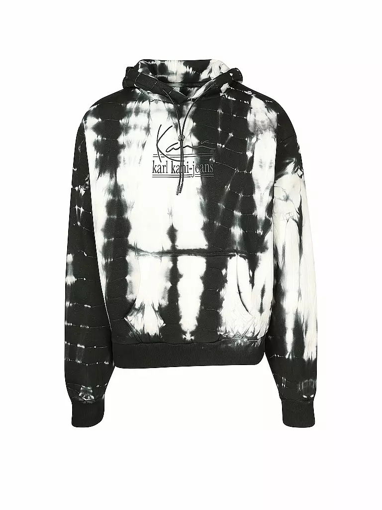 KARL KANI | Kapuzensweater - Hoodie Oversized Fit | weiß