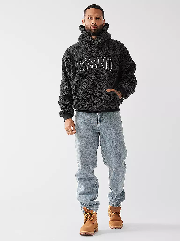 KARL KANI | Kapuzensweater - Hoodie | grau