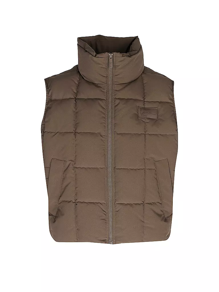 KARL KANI | Steppgilet | braun