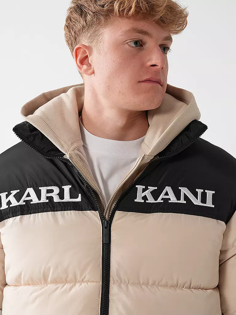 KARL KANI | Steppjacke RETRO ESSENTIAL | schwarz