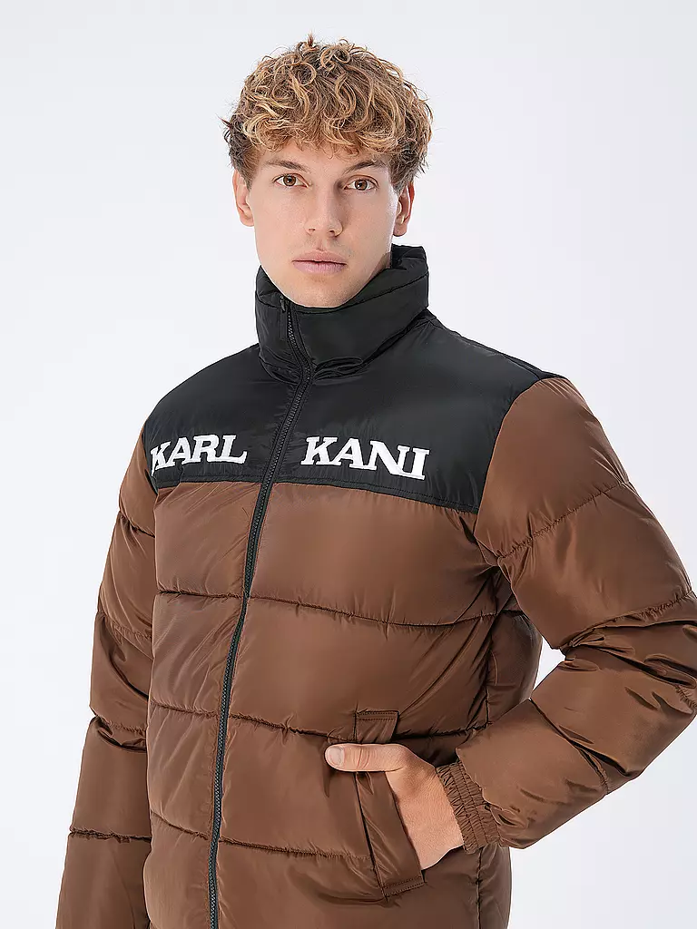 KARL KANI | Steppjacke | braun