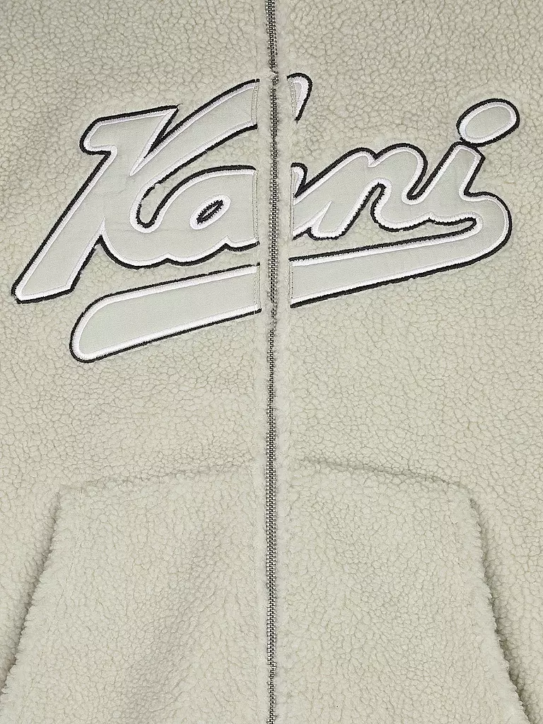 KARL KANI | Sweatjacke  | beige