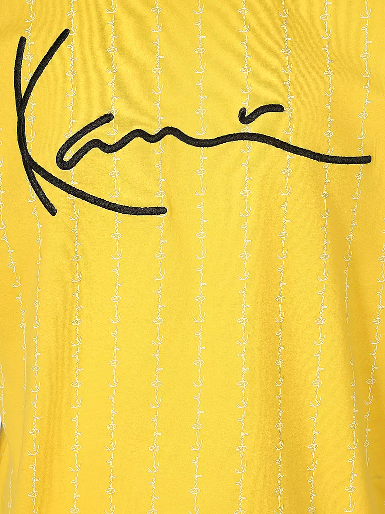 KARL KANI | T Shirt  | gelb