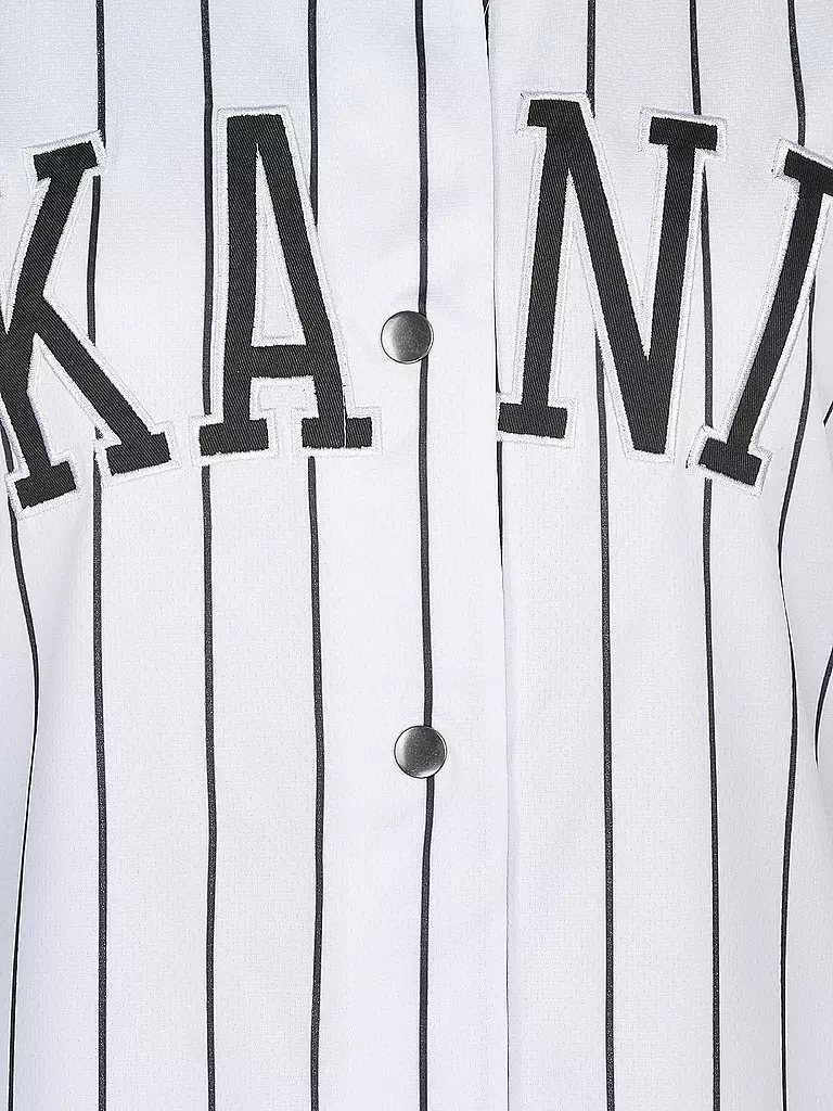 KARL KANI | T Shirt Baseball  | weiss