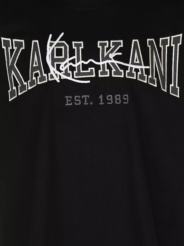 KARL KANI | T-Shirt  | schwarz